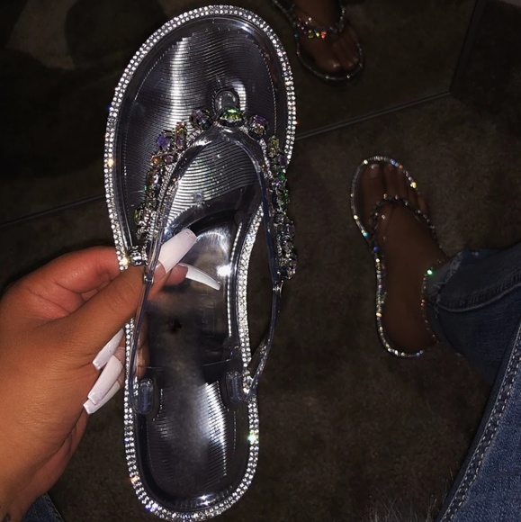 𝙇𝙖𝙨𝙩 𝙎𝙞𝙯 6 💎Diamond Rhinestone Embellished - Picture 5 of 9